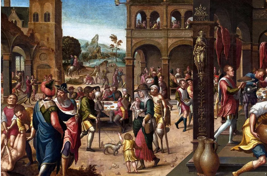 Brunswick Monogrammist – „The Parable of the Great Banquet“ (XVI)